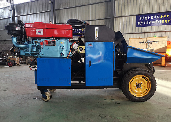 8m³ / H 15KW Spritzbetonmaschine ， Betonmischmaschine