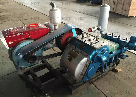 Horizontale austauschende konkrete Schlamm-Pumpen-doppelte fungierende Kolbenpumpe