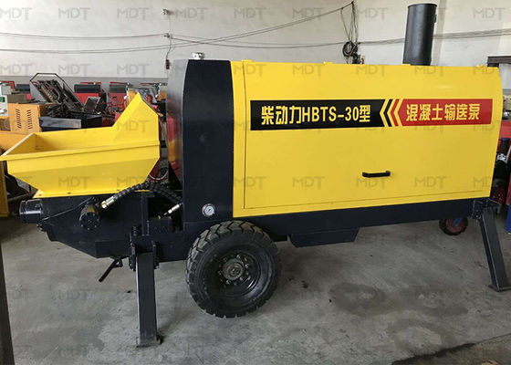 Qualität  MDT-30 Small Shotcrete Machine Trailer Mounted Concrete Pump Fabrik