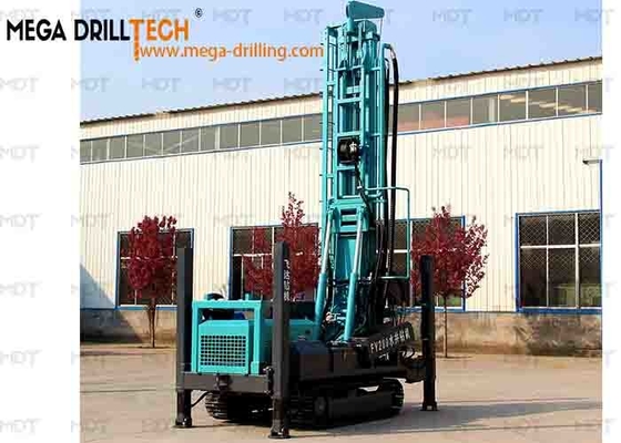 280m Tiefen-Raupen-hydraulische Drehbohrungs-Rig For Water Well Crawler-Ölplattform