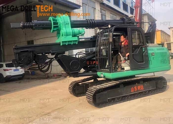 20m gebohrte Rohr Micropile-Bohrmaschine 88KW/2400r/min