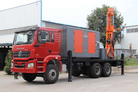 Wasserbohranlage mit Lkw-Antrieb