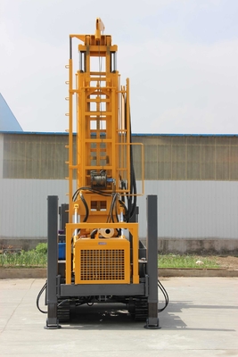 Hausgefertigte Hydraulik-Crawler-Wasserbohranlage