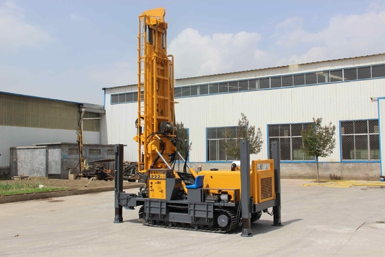 Hausgefertigte Hydraulik-Crawler-Wasserbohranlage