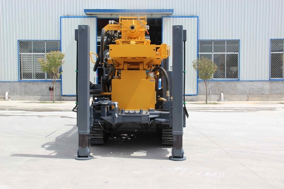 Hausgefertigte Hydraulik-Crawler-Wasserbohranlage