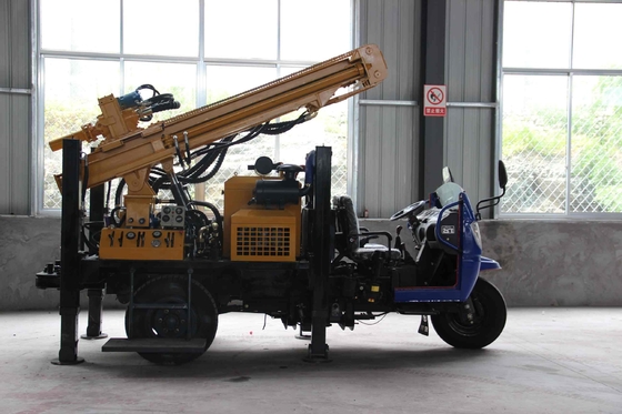 Deep Rock Water Well Crawler Bohrgerät mit hydraulischen Auslegern
