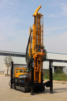 Doppelmotorgetriebene Wasserbohranlage mit Dreigangpumpe