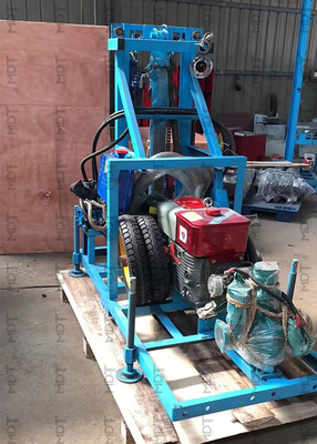 tragbarer Brunnenbohrgerät-Maschinenkompressor für Wasserbrunnenbohren hydraulischer Brunnenbohrmaschinenpreis