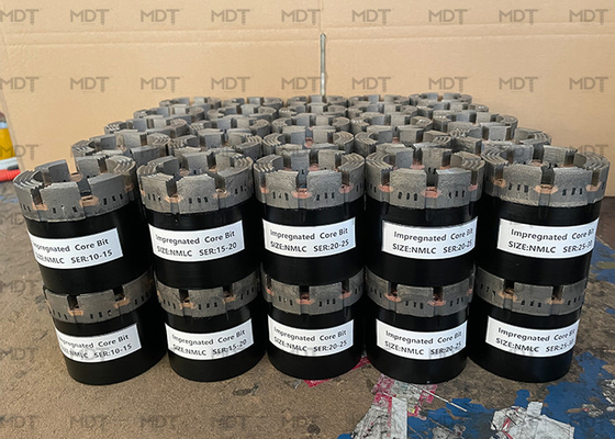 NMLC imprägnierte Diamond Core Bits For Soil-Untersuchung
