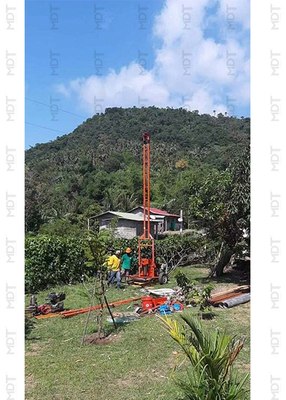 150-Meter-Bohrmaschine, geophysikalische Vermessungsbohrmaschine mit SPT- und Schlagbohrfunktion