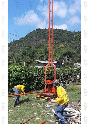 150-Meter-Bohrmaschine, geophysikalische Vermessungsbohrmaschine mit SPT- und Schlagbohrfunktion
