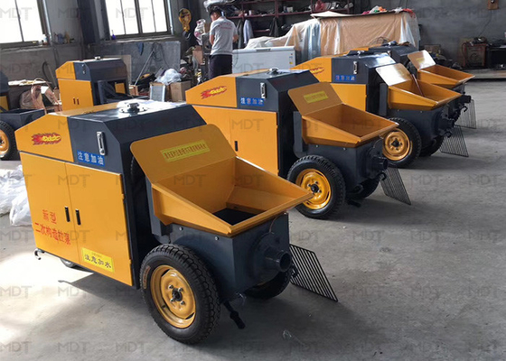 8m³/H Doppelpumpen-Roboter-Spritzbetonmaschine für den Bau