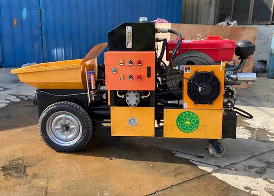 8m³/H Doppelpumpen-Roboter-Spritzbetonmaschine für den Bau
