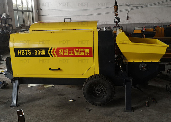 Brachte kleiner Maschinen-Anhänger des Shotcrete-MDT-30 Betonpumpe an