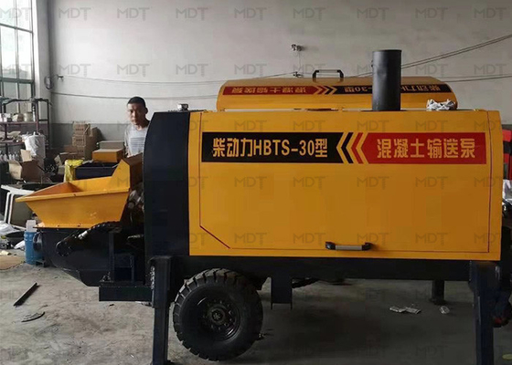 Brachte kleiner Maschinen-Anhänger des Shotcrete-MDT-30 Betonpumpe an
