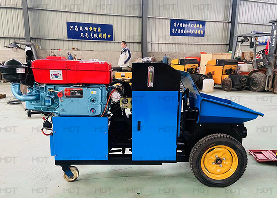 MDT-15 Mini Portable Self Loading Wet Mischung Shotcrete-Maschine