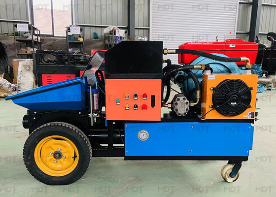 MDT-15 Mini Portable Self Loading Wet Mischung Shotcrete-Maschine