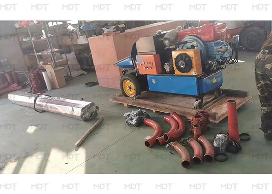 8m³ / H 15KW Spritzbetonmaschine ， Betonmischmaschine