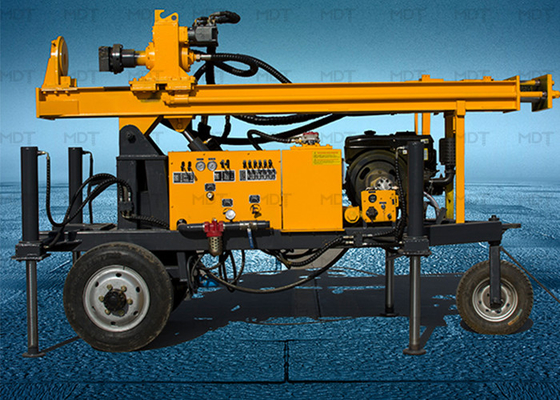 MDT 50 Mechanische hydraulische Raupenbohranlage für Wasserbrunnen