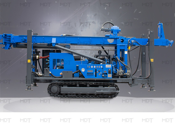 Geotechnische blaue Farbe Diamond Hydraulic Crawler Drilling Rigs