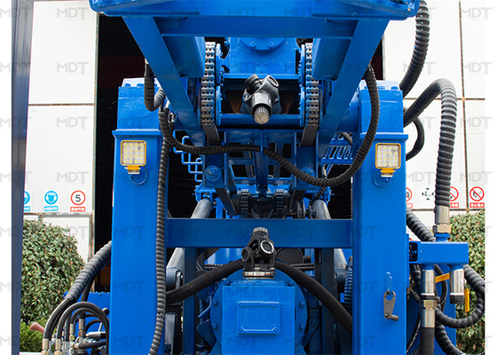 Geotechnische blaue Farbe Diamond Hydraulic Crawler Drilling Rigs