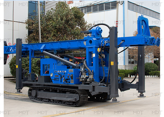 Geotechnische blaue Farbe Diamond Hydraulic Crawler Drilling Rigs
