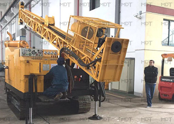 Art hydraulische Kern-Bohrmaschine des Rad-140kw für das Bergbau der hohen Drehgeschwindigkeit