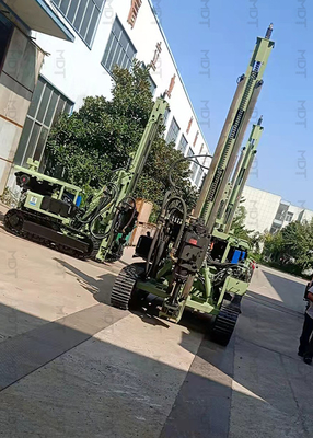 Hydraulische Raupe gebohrter Durchmesser der Stapel-Bohrmaschine-300mm