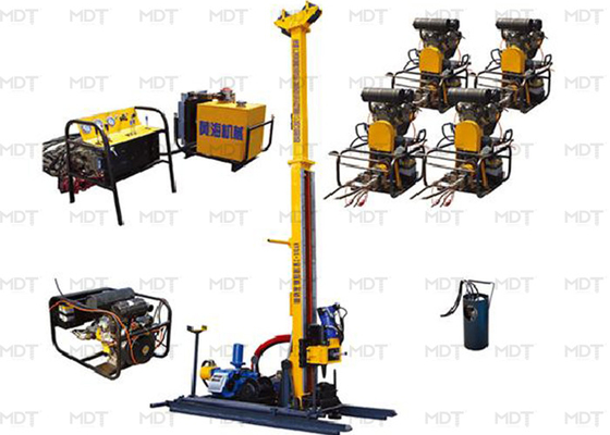 volle hydraulische Bohrmaschine-tragbare hohe Geschwindigkeit des Boden-2400rpm