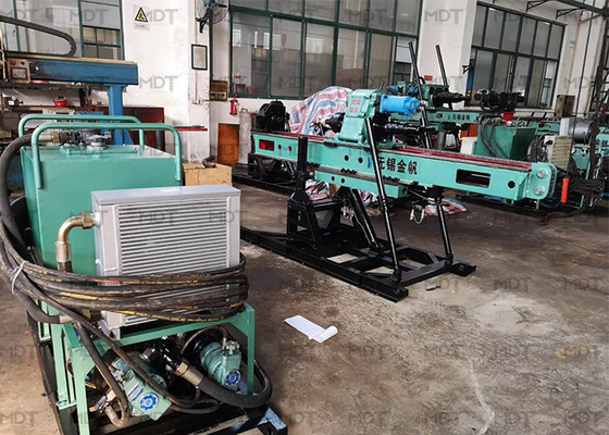 Tragbares hydraulisches Ankerbohrgerät Skid Steer Mounted Drill Rig