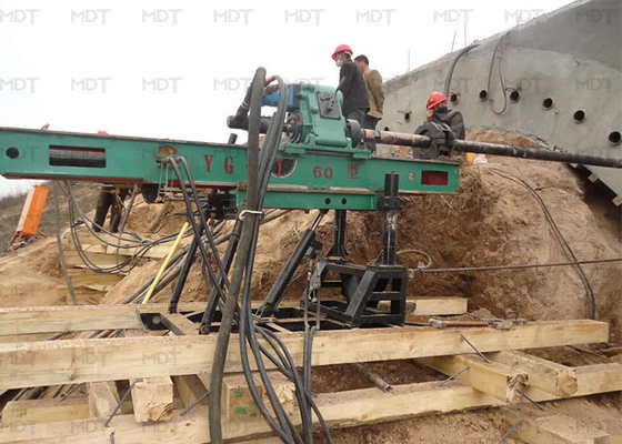 Anker 22KW 80m, der Rig Hydraulic Crawler Drill Machine bohrt