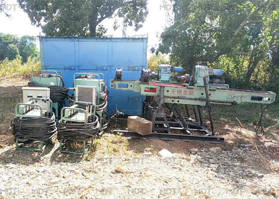 Anker 22KW 80m, der Rig Hydraulic Crawler Drill Machine bohrt
