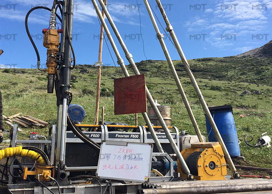 350 Meter-Kern-Bohrung Rig Portable For Geotechnical Investigation