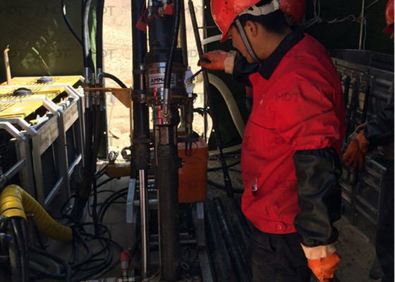 Prüfungskern-Bohrung Rig Diamond Drill Rigs Portable des Boden-55KN
