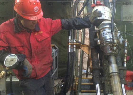 Prüfungskern-Bohrung Rig Diamond Drill Rigs Portable des Boden-55KN