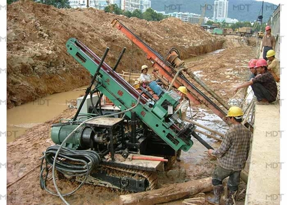 Hydraulische geotechnische Ankerbolzenbohrmaschine 80 m Tiefe