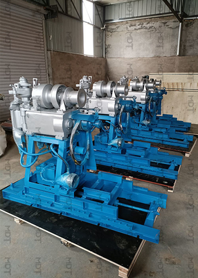 Tragbare hydraulische 200 Meter schießen Bohrung Rig Light Weight in die Höhe
