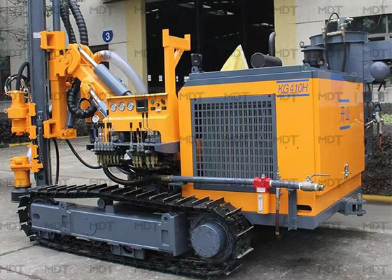 Hydraulische Raupe MDT410, die Loch-Durchmesser 90-115mm Rig Depths 25m bohrt