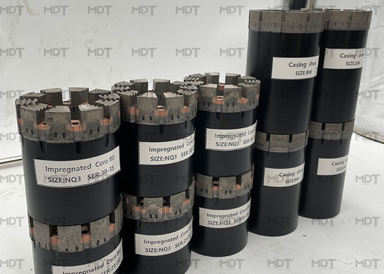 ISO9001 imprägnierte Diamond Core Bits