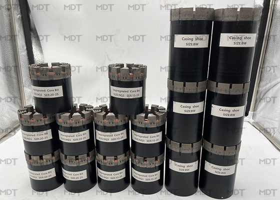 ISO9001 imprägnierte Diamond Core Bits
