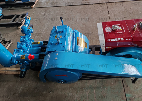 Horizontale austauschende konkrete Schlamm-Pumpen-doppelte fungierende Kolbenpumpe