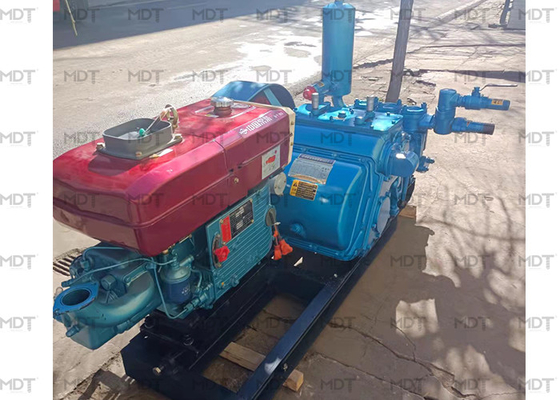 Horizontale Triplex-Bohrschlammpumpe Doppeltwirkende Kolbenkolbenpumpe