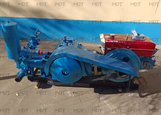 Horizontale Triplex-Bohrschlammpumpe Doppeltwirkende Kolbenkolbenpumpe