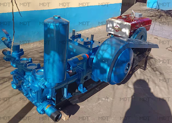 Horizontale Triplex-Bohrschlammpumpe Doppeltwirkende Kolbenkolbenpumpe