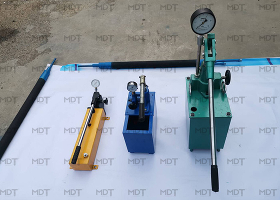 Hydraulische manuelle Handpumpe für doppelte Verpacker-Loch-Dichtung