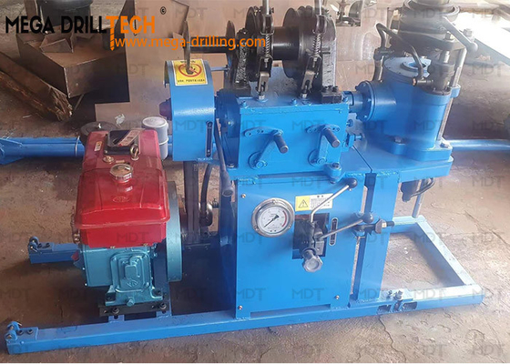 Tragbares Blau Wasser-Brunnenbohrungs-Diamond Core Drill Rig Smalls